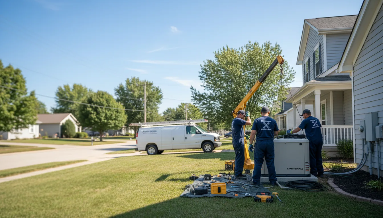 Generator Installation in Central Falls, RI near me